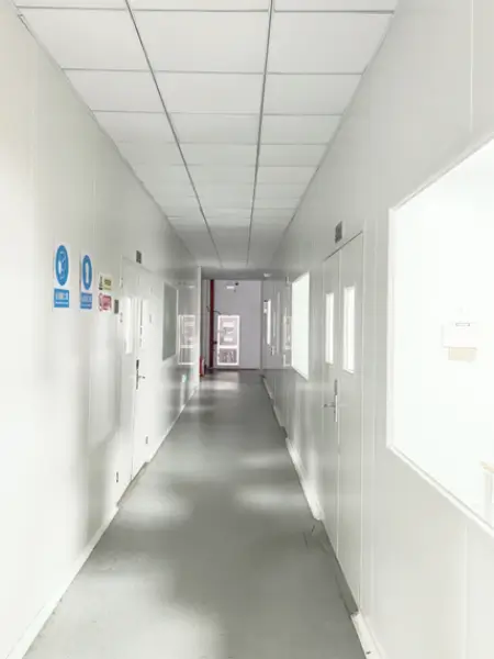 台州凌峰生物科技洁净车间走廊