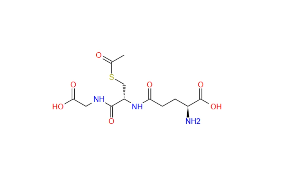 S-乙酰-L-谷胱甘肽 SAG 分子结构